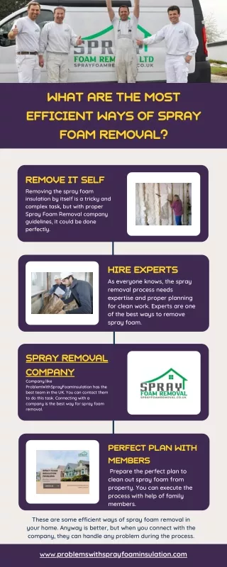 What are the Most Efficient ways of Spray Foam Removal