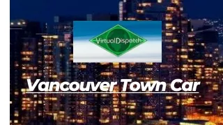Vancouver City Airport Towncar