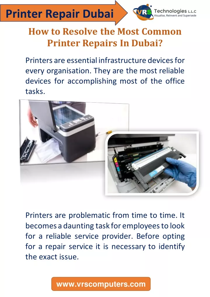 printer repair dubai how to resolve the most