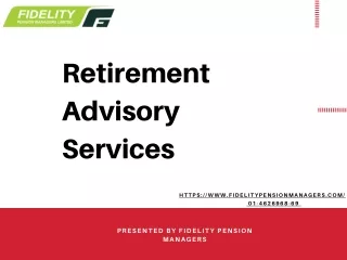 Retirement Advisory Services