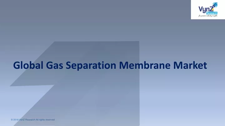 global gas separation membrane market