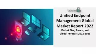 unified endpoint managementglobal marketreport