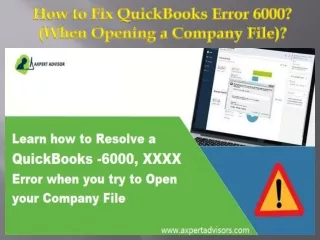 how to fix quickbooks error 6000 when opening