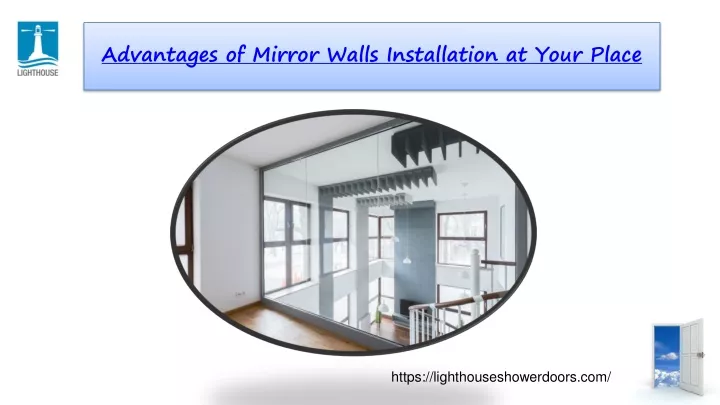 advantages of mirror walls installation at your place