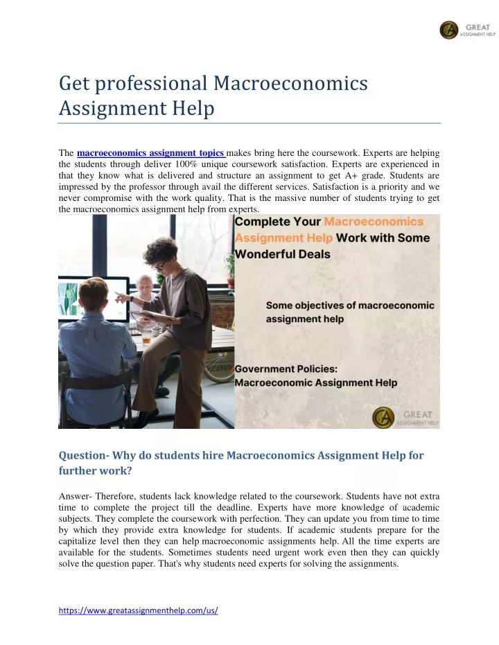 get professional macroeconomics assignment help