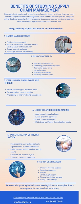 benefits of studying supply chain management