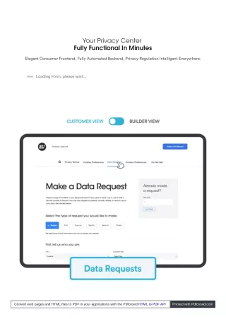 Privacy Center | Securiti