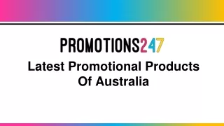 Latest & Unique Promotional Products Of Australia