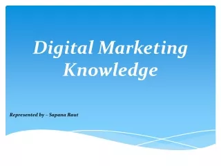 Digital Marketing Knowledge pdf