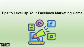 tips to level up your facebook marketing game