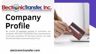 company profile