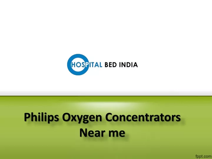 philips oxygen concentrators near me