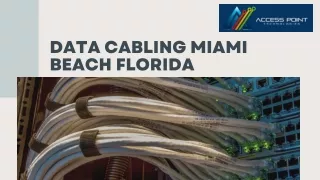 data cabling miami beach florida