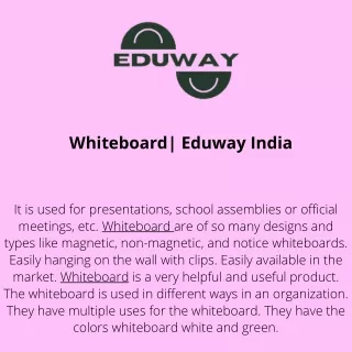 whiteboard eduway india
