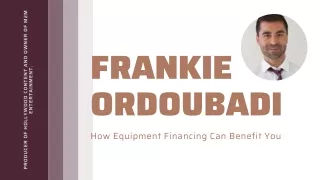What you can gain from equipment financing