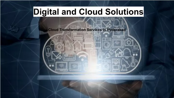 digital and cloud solutions