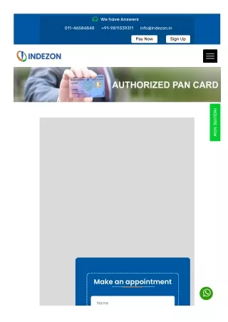 Pan Card Agency