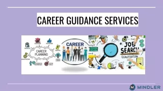 Career Guidance Services - Mindler