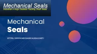 Get the best affordable price of mixer seal by mechanical seals