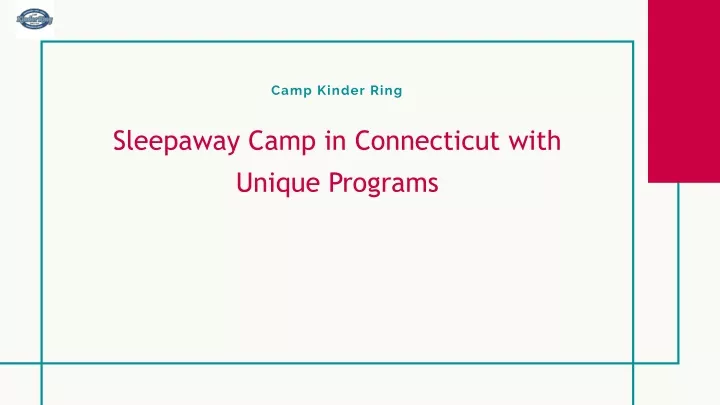 camp kinder ring