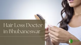 Hair Loss Doctor in Bhubaneswar