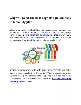 why you need the best logo design company