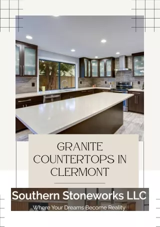 Book Granite Countertops in Clermont