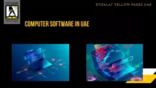 Computer Software in UAE
