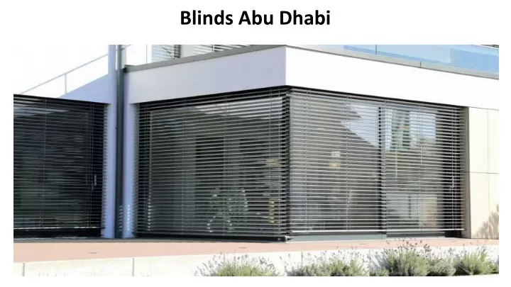 blinds abu dhabi