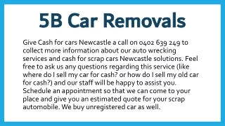 Top Cash For Cars in Newcastle | Car Removal Newcastle