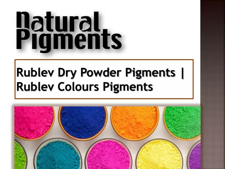 rublev dry powder pigments rublev colours pigments