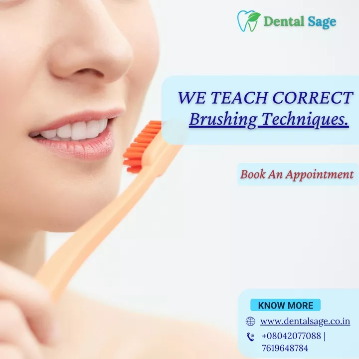 PPT - Brushing Techniques - Best Dental Clinic In Yelahanka - Dental ...