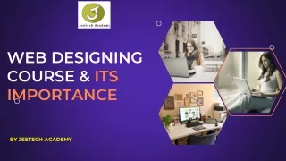 Web Designing Course & Its Importance