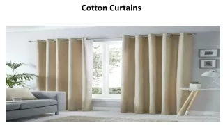 Cotton Curtains