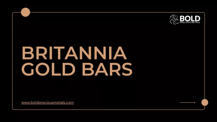 britannia gold bars