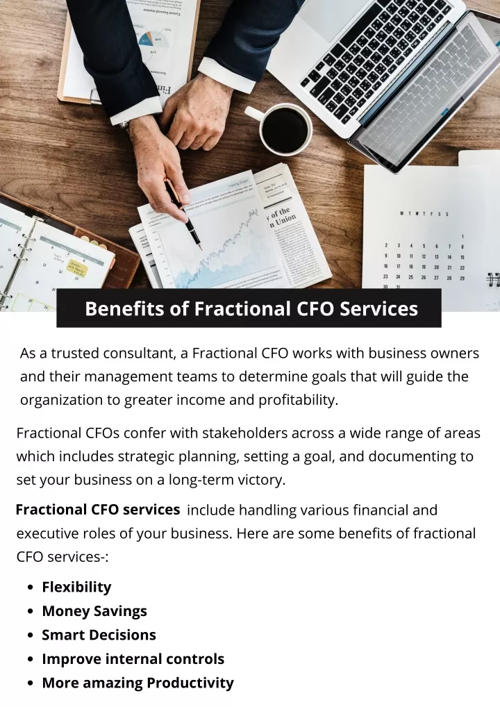 benefits of fractional cfo services