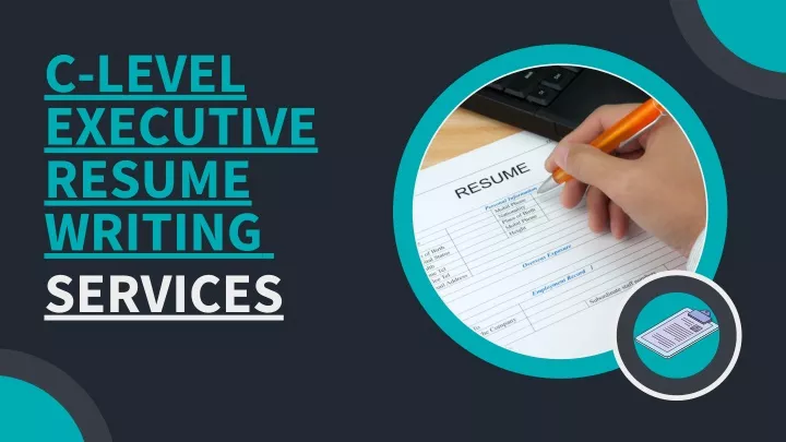 c level executive resume writing services