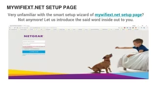 MYWIFIEXT.NET SETUP PAGE