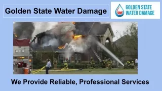 Fire And Smoke Damage Restoration | Golden state water damage
