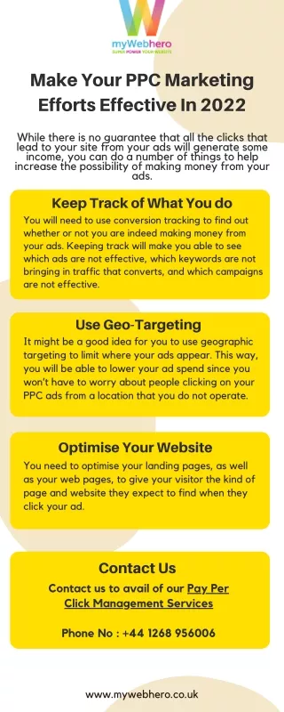 make your ppc marketing efforts effective in 2022