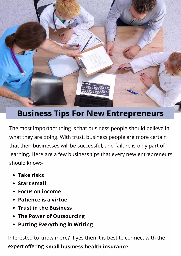 business tips for new entrepreneurs