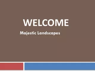welcome