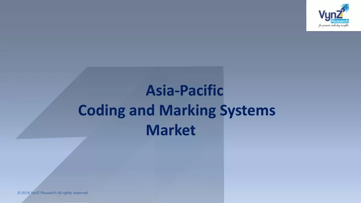 asia pacific coding and marking systems market