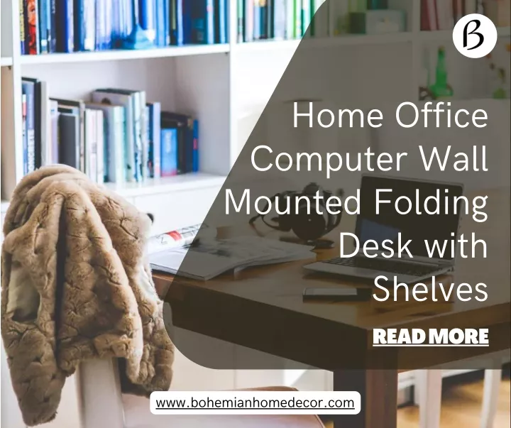 home office computer wall mounted folding desk