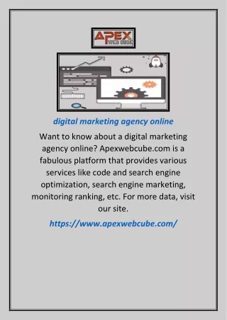 digital marketing agency online