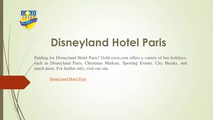 disneyland hotel paris