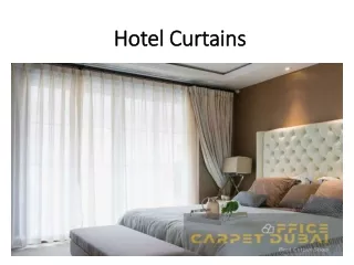 hotel curtains