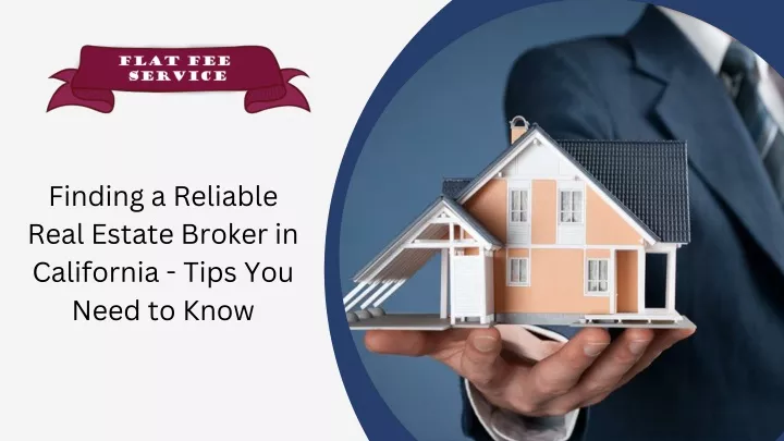 finding a reliable real estate broker