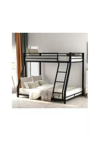 bunk bed and single bed.
