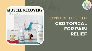 Cbd Topical Collection For Pain Relief - Folcbd